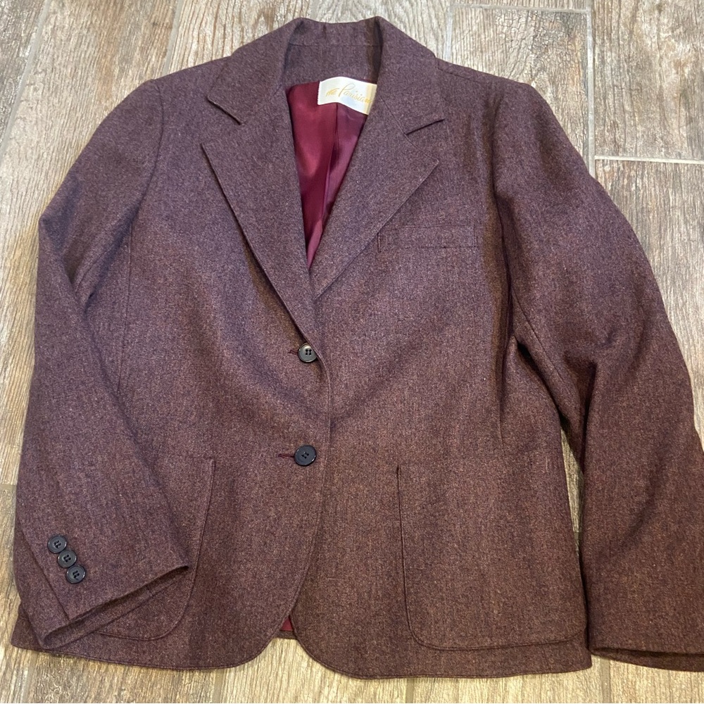 Vintage wool blazer